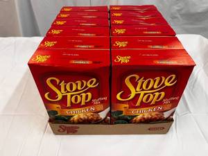 12x 6oz Boxes Chicken Stove Top Stuffing