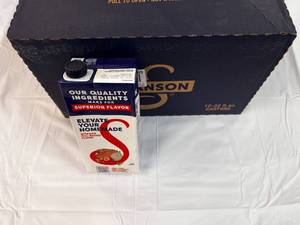 12x 32oz cartons Swanson Beef Stock  112023
