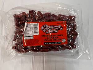 28oz Bag Wisconsin Maid Sweet & Savory Chicken Snack Pieces