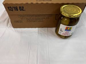 12x 16oz Organics Kosher Sandwich Pickle Slices