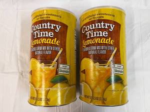 2x 5.25lb Country Time Lemonade