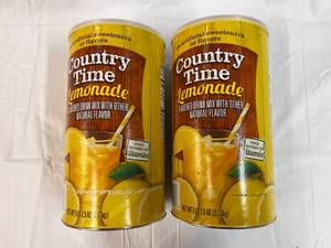 2x 5.25lb Country Time Lemonade