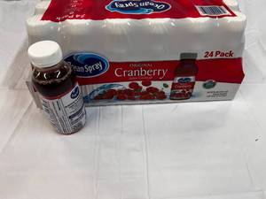 24x 10oz Bottles Cranberry Juice