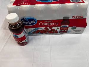 24x 10oz Bottles Cranberry Juice