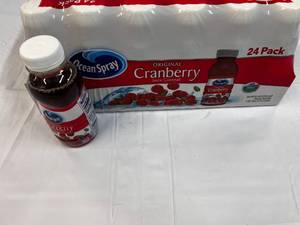 24x 10oz Bottles Cranberry Juice