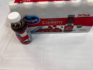 24x 10oz Bottles Cranberry Juice