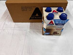 3x 4pack 11oz Atkins Protein Shake Milk Chocolate Delight