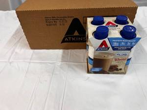 3x 4pack 11oz Atkins Protein Shake Milk Chocolate Delight