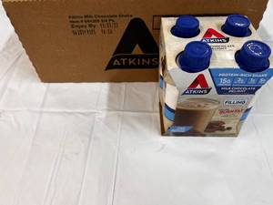3x 4pack 11oz Atkins Protein Shake Milk Chocolate Delight