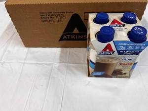 3x 4pack 11oz Atkins Protein Shake Milk Chocolate Delight