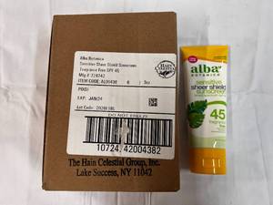 6x 3oz Alba Sensitive Sheer Sunscreen-12024