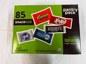85ct Hersey Variety Snack Size Pantry Pack