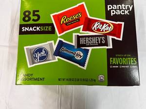 85ct Hersey Variety Snack Size Pantry Pack