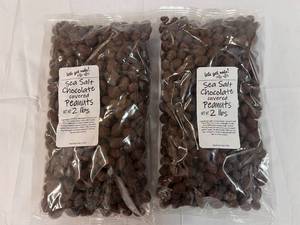 2x 2lb Bags Sea Salt Chocolate Covered Peanuts