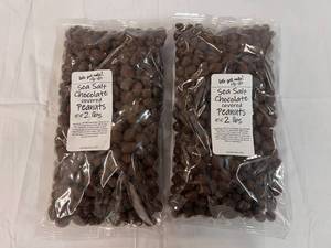 2x 2lb Bags Sea Salt Chocolate Covered Peanuts