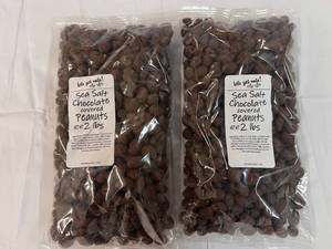 2x 2lb Bags Sea Salt Chocolate Covered Peanuts