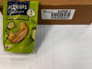 12x 5oz bags Planter Dill Pickle Cashews