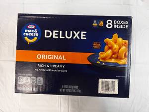 8x 14oz box Kraft Deluxe Mac & Cheese