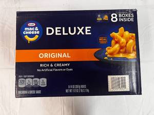 8x 14oz box Kraft Deluxe Mac & Cheese