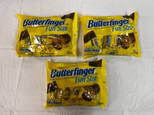 3x 10.2oz Bags Fun Size Butterfinger Candy Bars