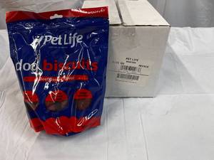4x 15oz bags Pet Life Dog Biscuits