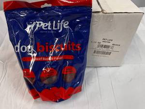 4x 15oz bags Pet Life Dog Biscuits
