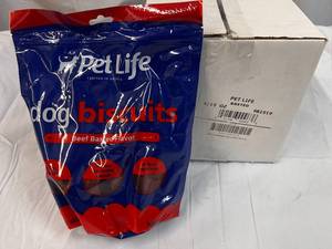 4x 15oz bags Pet Life Dog Biscuits