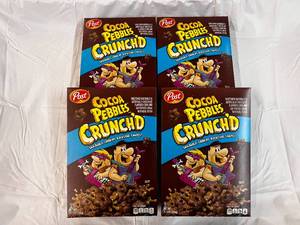 4x 11.5oz Cocoa Pebbles Crunch Cereal