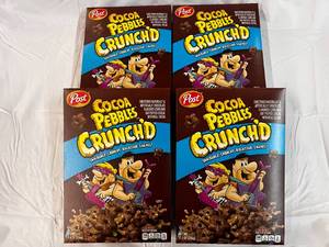 4x 11.5oz Cocoa Pebbles Crunch Cereal