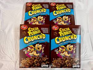 4x 11.5oz Cocoa Pebbles Crunch Cereal