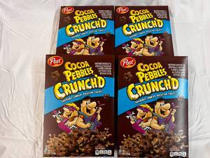 4x 11.5oz Cocoa Pebbles Crunch Cereal