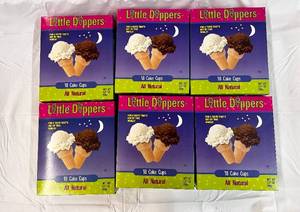 6x 18ct Little Dipper Ice Cream Cones
