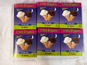 6x 18ct Little Dipper Ice Cream Cones
