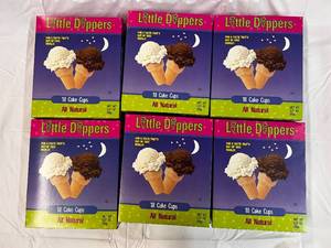 6x 18ct Little Dipper Ice Cream Cones