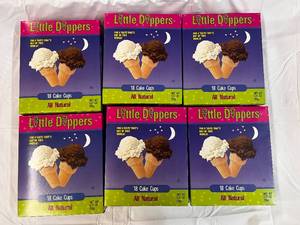 6x 18ct Little Dipper Ice Cream Cones