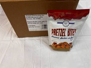 10x 7oz Bags Peanut Butter & Jelly Pretzel Bites