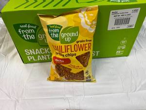 12x 4.5oz Bags Nacho Cauliflower Tortilla Chips