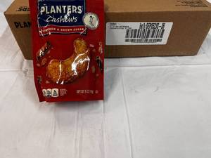 12x 5oz Bags Brown SugarCinnamon Cashews 92023