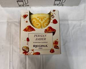 12x Persian Amber Candles-Terracota Pots