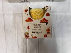 12x Persian Amber Candles-Terracota Pots