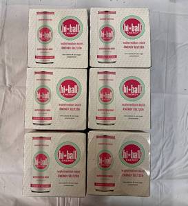 6 x 4 packs of Hi-Ball Energy Seltzer Watermelon Mint Best By Date 92024