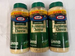 3x 24oz Parmasean Cheese