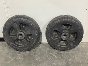 lot 43 image: Boat LiftDock Plastic Wheels