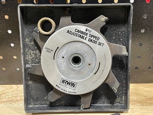 lot 51 image: Irwin 6 12 Carbide Tipped Adjustable Dado Set