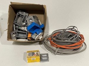 lot 103 image: Electrical Wire Boxes Covers
