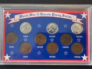 lot 61 image: World War II Lincoln Cent Series