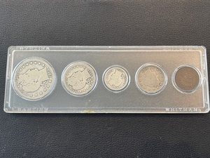 lot 74 image: Barber Half Dollar, Quarter, Dime, Liberty Nickel, Indian Cent