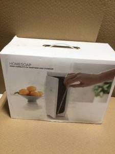 lot 5 image: HomeSoap UV Sanitizing Charger  Clinically Proven 360° UV Box Sanitizes Phones, Tablets, Remotes, Toys & More (White)