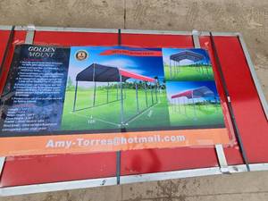Gold Mount Car Port 12 x 20