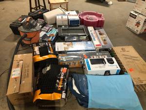 Lot of Assorted General Merchandise  Various Models and Conditions Customer Returns See Pictures